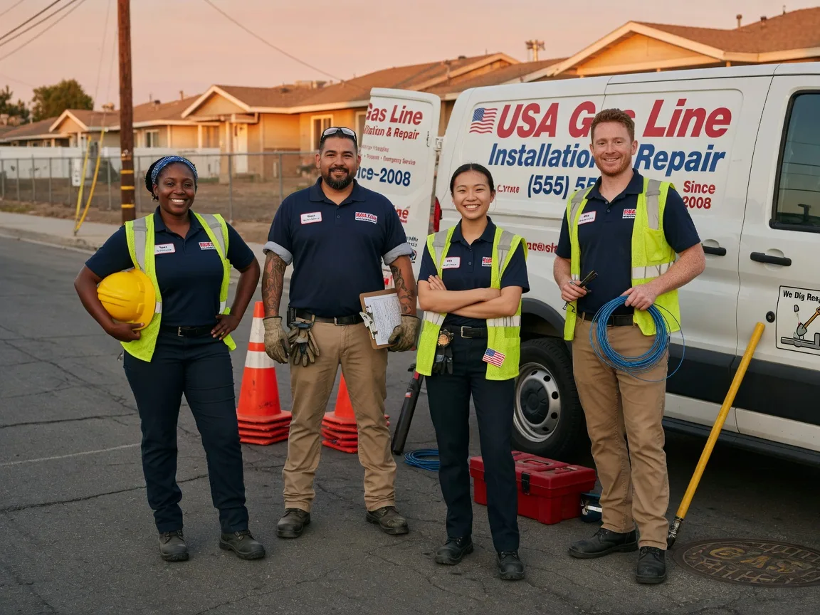 Gas Line Installation company in Silverstreet, SC